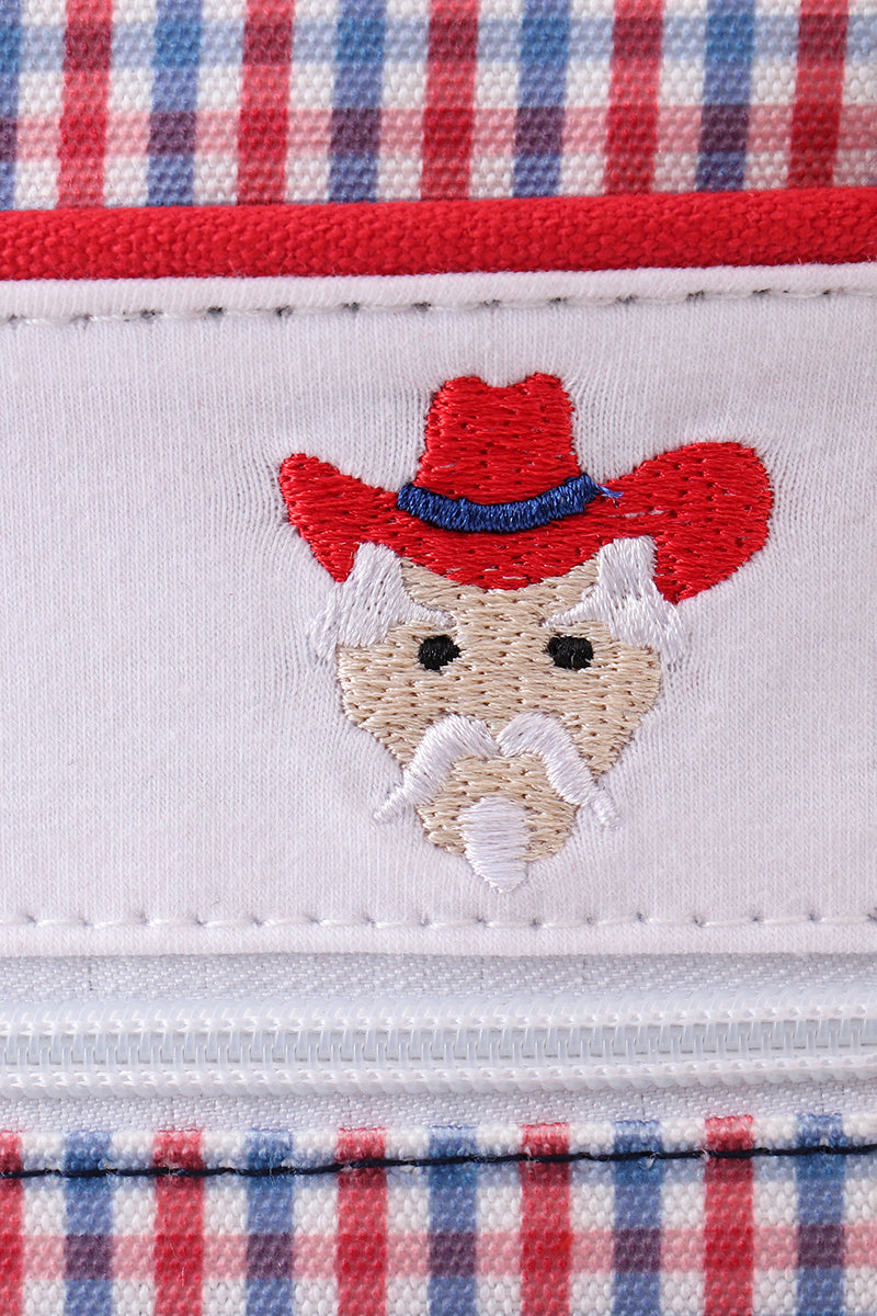 Ole Miss embroidery girl schoolbag