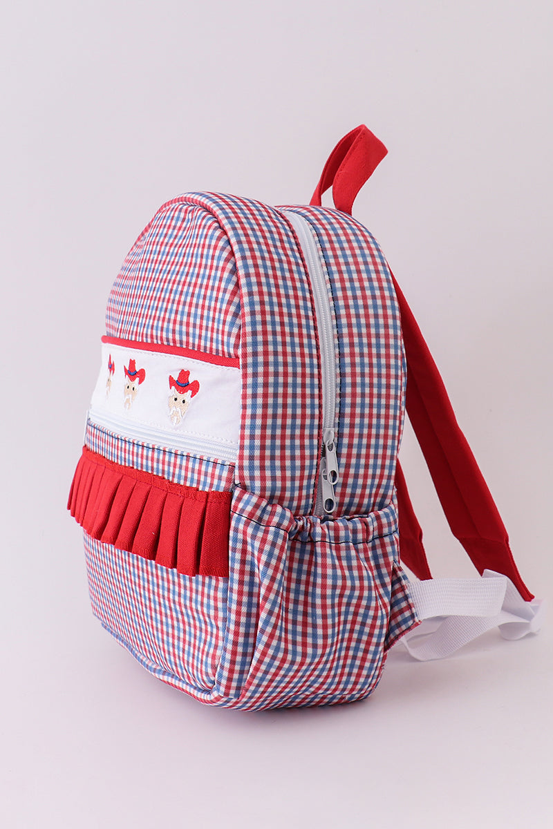 Ole Miss embroidery girl schoolbag