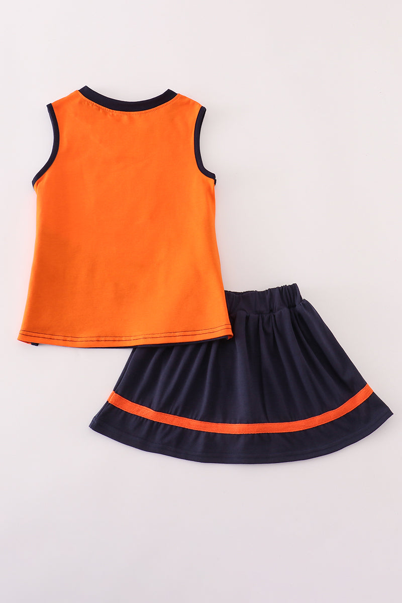 Auburn embroidery football skorts set
