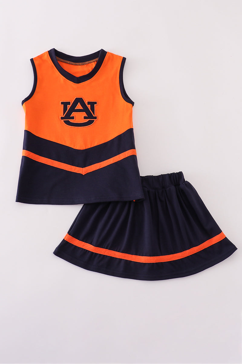 Auburn embroidery football skorts set