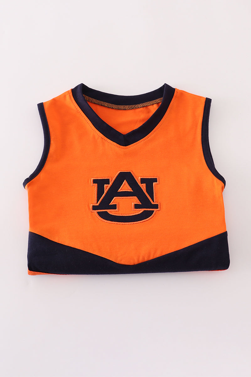 Auburn embroidery football skorts set